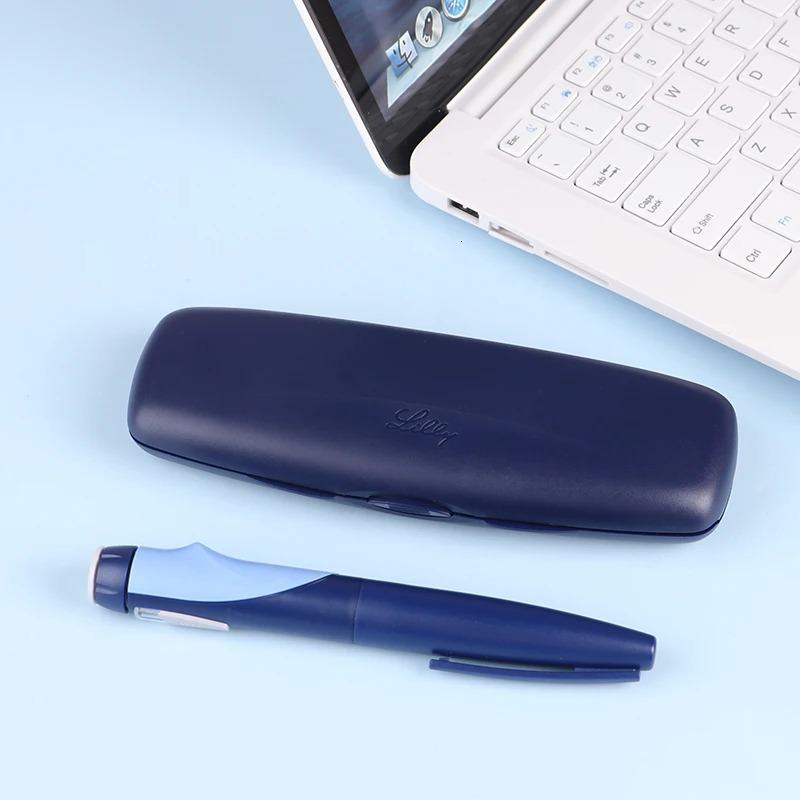 1 Portable Classics Lilly Lancing Pen Syringe Insulin Lancet For l Humulin Humalog Diabetic Injection Diabetes Convenient 241007