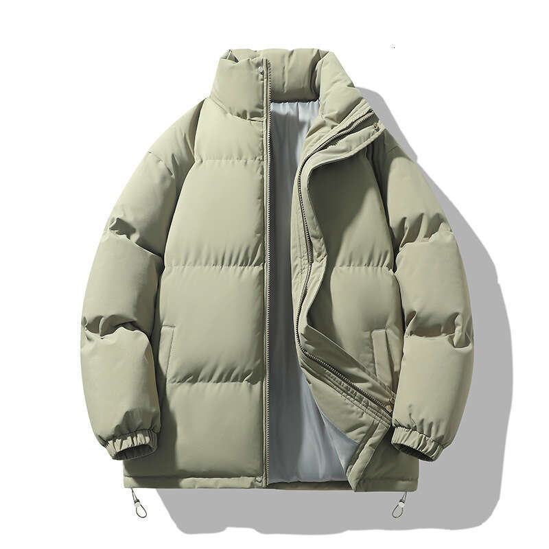 Men down jacket gorham coat glossed puffer winter jackets windbreaker coat embroidered warm hooded puffer jacket casual outwear 14
