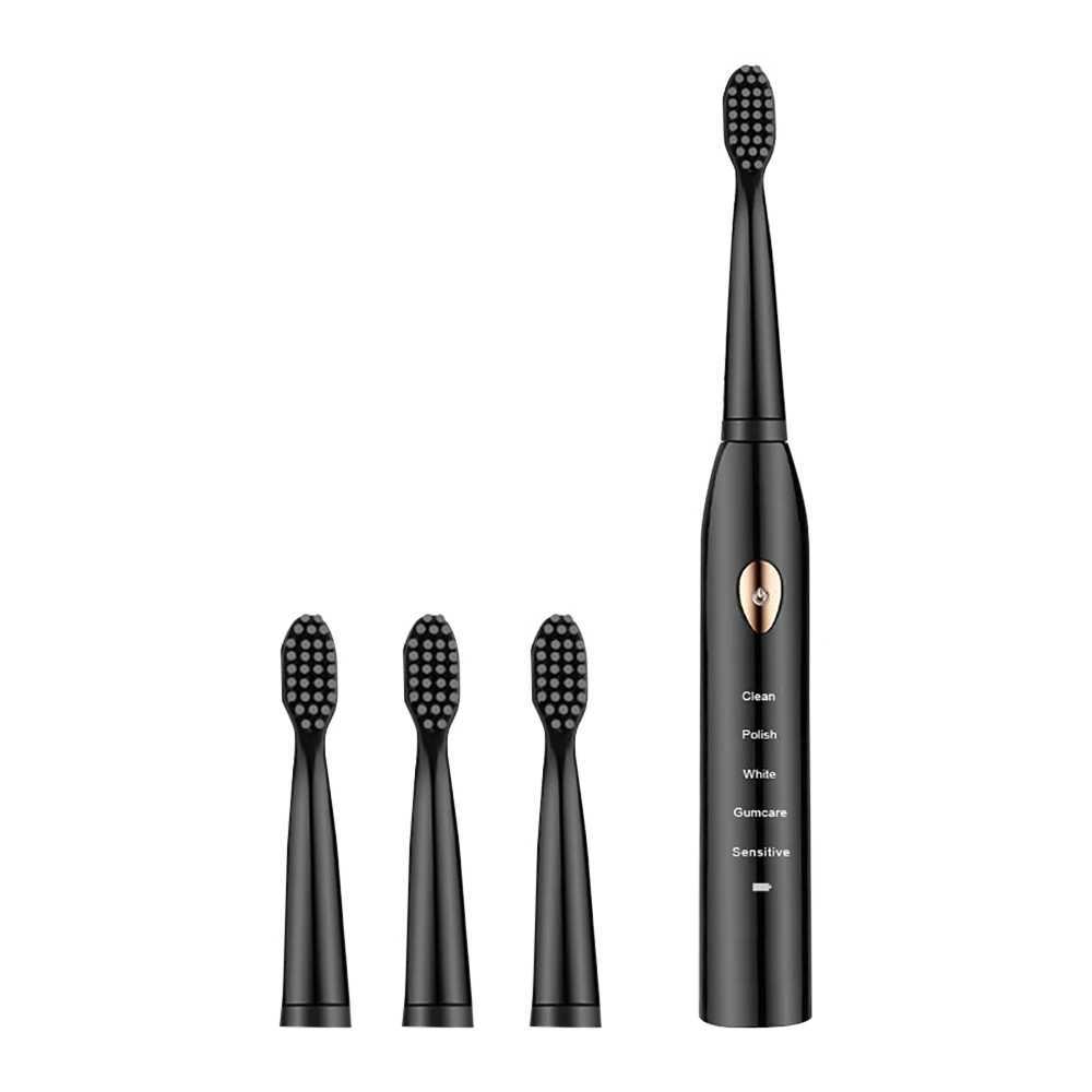 New Arrival USB Ultra Sonic Electric Toothbrush 5 Mode Fully Automatic Electric Toothbrush Adult Waterproof Electric Toothbrush G241017