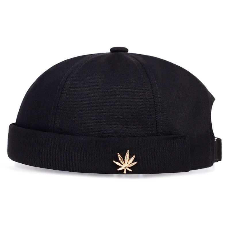 2024 New Mens Beanie Hat Retro Cotton Adjustable Womens Full Hat Brushless Hat Outdoor Skullcap Sailor Hat W241017