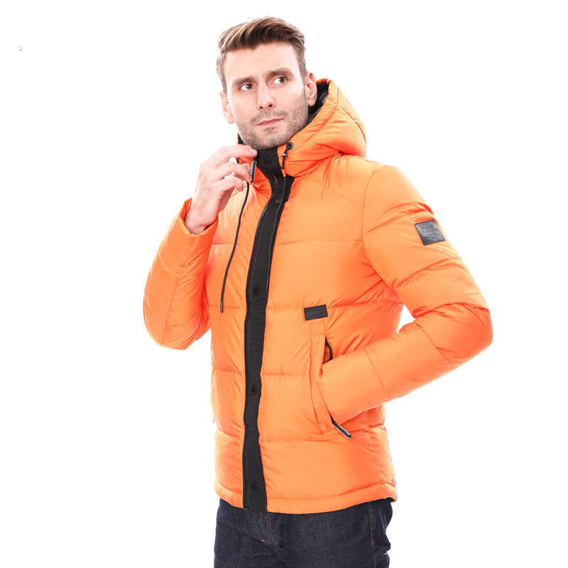Asesmay 2024 New Men Winter Jackets Stylish Coat Male Thick Warm Fashion Coats Hooded Parka Man Clothing Brand Outerwear