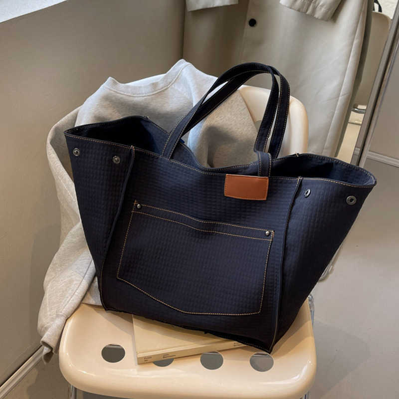 popular bag women autumn winter fashion shoulder bag, large capacity leopard print tote bag, canvas large bag 241015