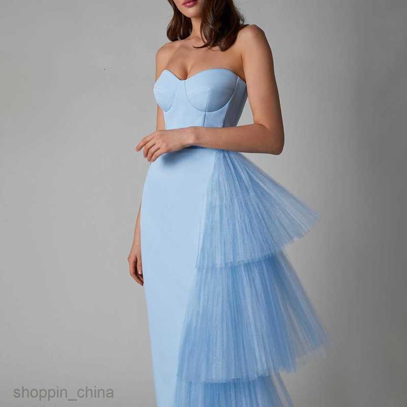 Basic Casual Women Dresses New summer women's evening gown long skirt with high elasticity pleated mesh, slim fit split dress