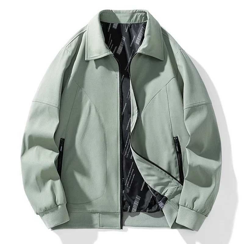 Jackets Men Fashon Outwear Windbreaker Middle-aged Casual Business Office Jacket Coat Autumn Winter Workwear Mens Clothing Top X241017