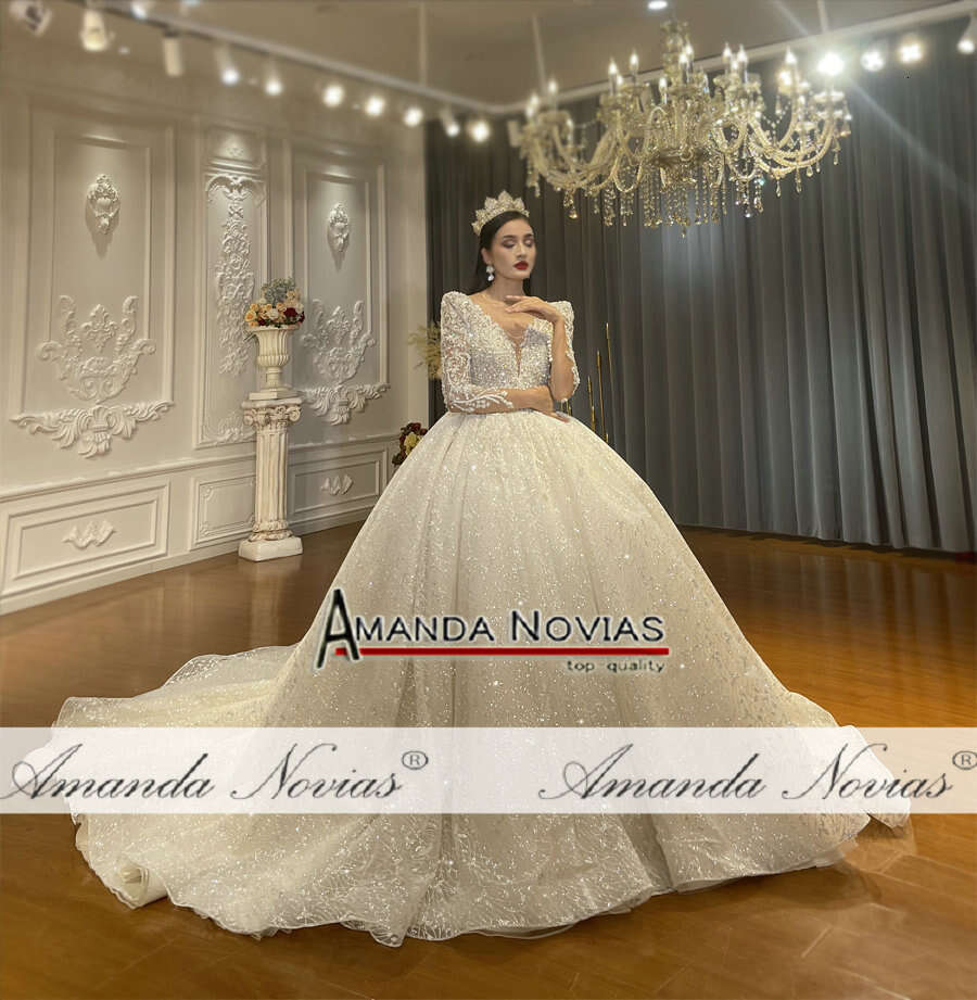 Wedding Dress New 2024 With Long Sleeves