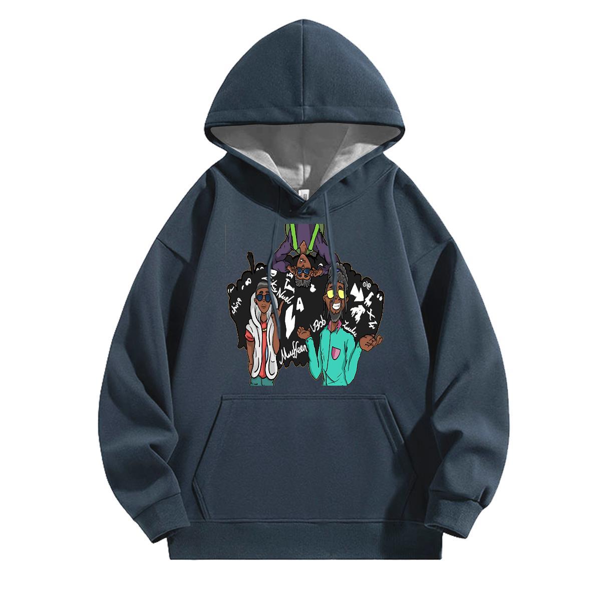 Brand Hoodie for Men TOP Quality Men Hoodie Custom Big Size Clothes Hoodie Hip Hop Hooded Collar Breathable Thick Plush