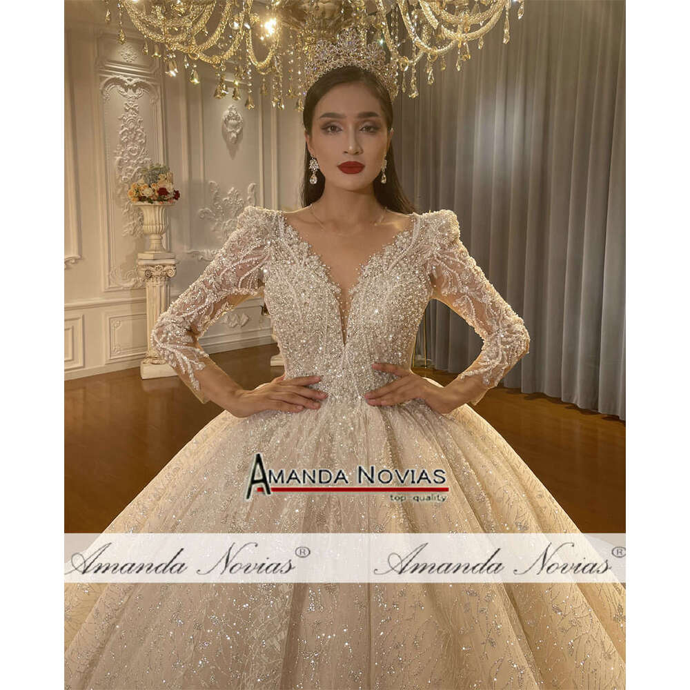 Wedding Dress New 2024 With Long Sleeves