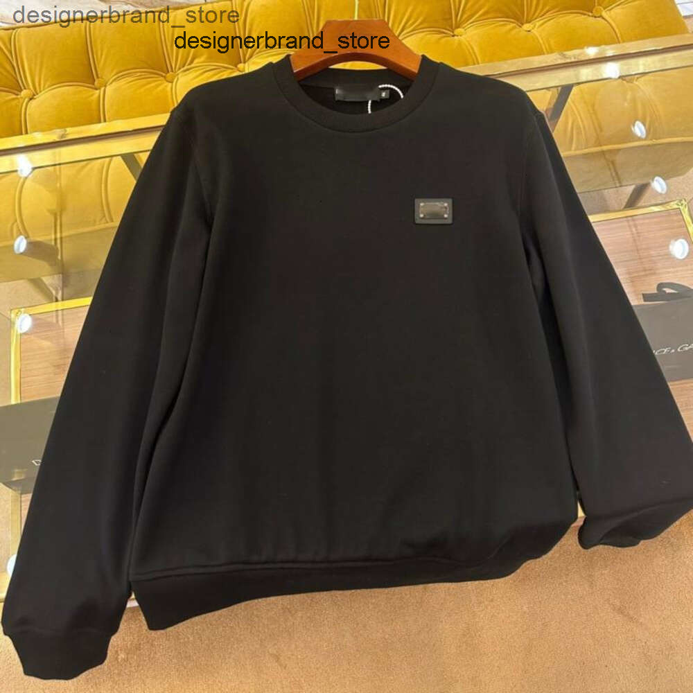 metal mens men sleeve neck t sweatshirt shirt embroidery long luxury tshirt round designer sweater hoodie wome dolcegabana dolcegabanna dolcelies gabanaly d g pyta