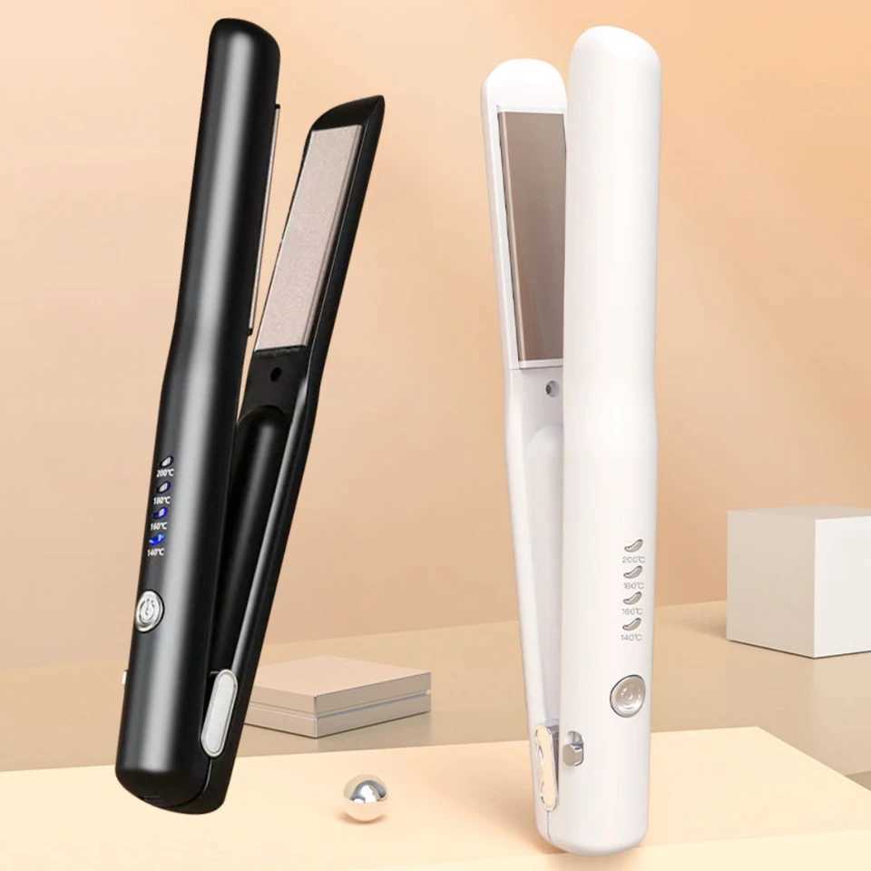 Mini Hair Straightener Mini Curling Iron Professional Hair Straightener And Curling Iron Styling Tools Dual-use Splint DevicesXJ241016