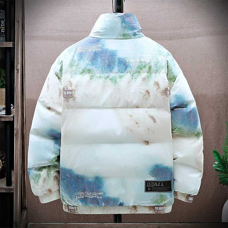 Fashionable 2024 Winter Mens Casual White Duck Down Jacket Youth Windproof Warm Short Sleeve Puff Jacket Loose Down Jacket X241017