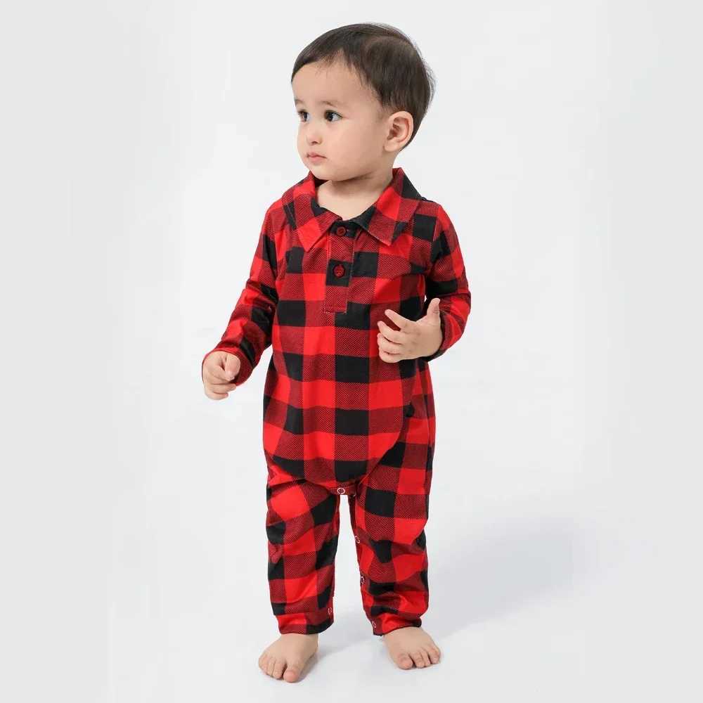 2024 Christmas Womens Boys and Girls Matching Set Plain Full Set Pajama Set Soft and Cute Pajama Home Appearance Pajama W241015