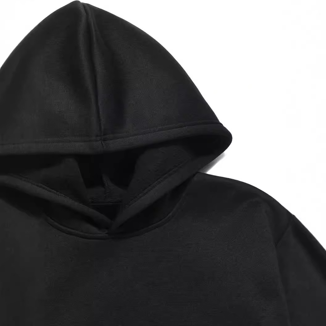 Fashion Hoodie Hooded Street Sweatshirt Comfortable Letter Patterned Long Sleeved Drawstring Casual