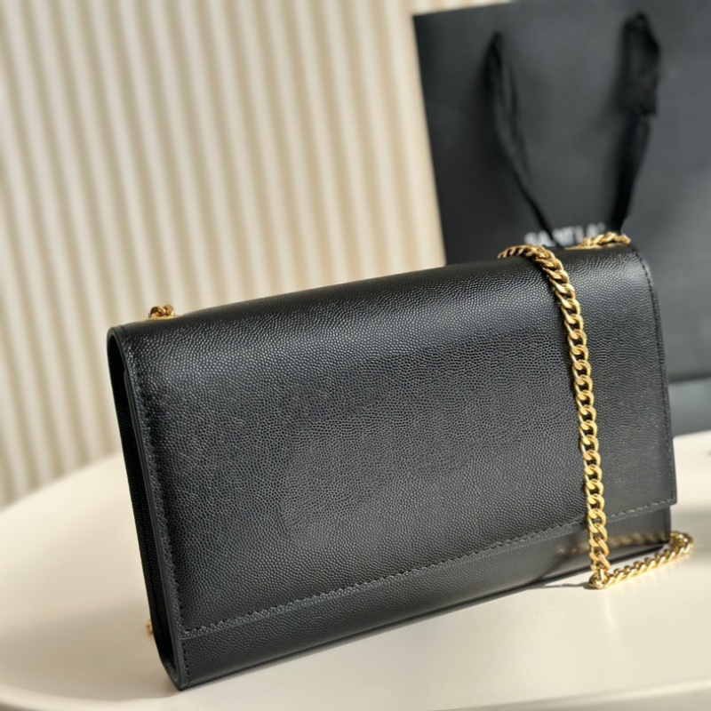 Designer Chain And Tassel Bag In Textured Leather Luxury Crossbody Woman Shoulder Bags Purse