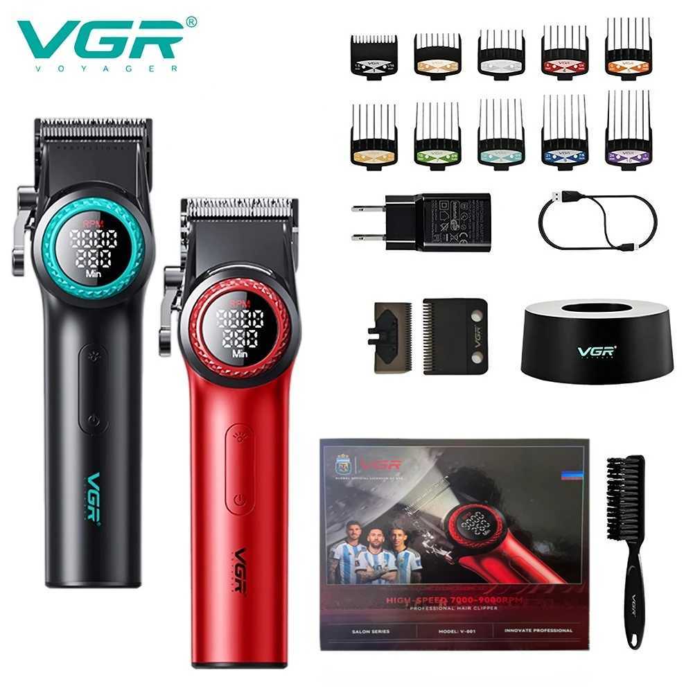 VGR Barber Professional Barber Rechargeable Barber Adjustable Barber 9000 RPM Barber Men V-001 W241017