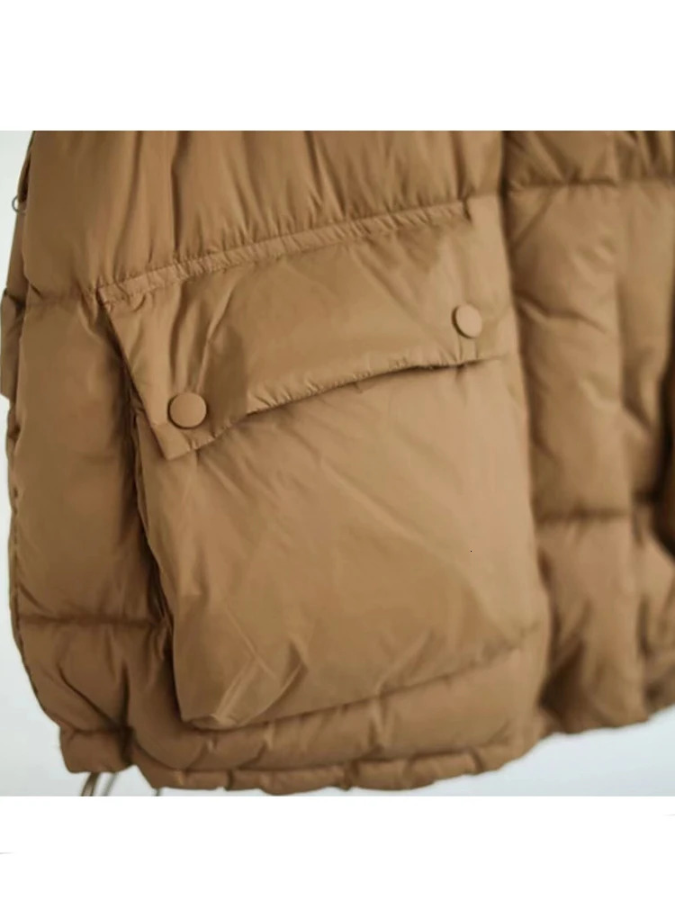 Winter Ultra Light Thin Duck Down Vest Feather Jacket Women Quilted Short Warm Basic Casual Oversize Waistcoat 241017