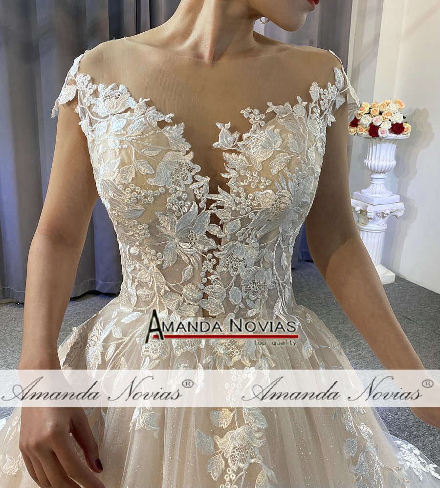 New beach gowns vestido blanco lace wedding dresses small a-e