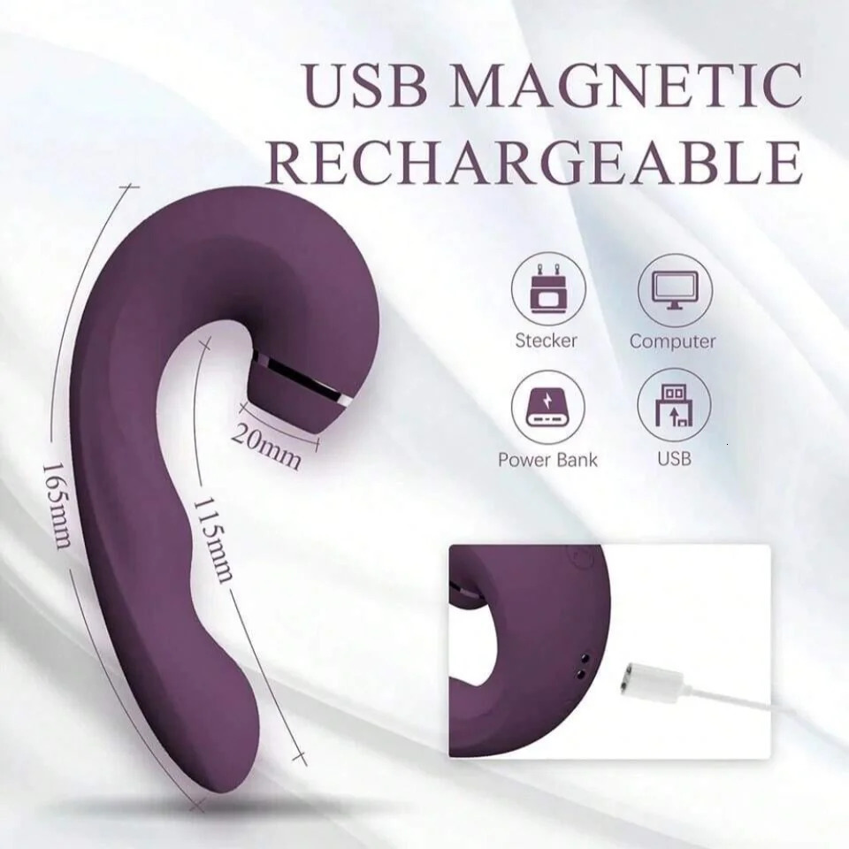 Sucking Vibrator Dildo Massager Nipple Sucker Masturbation Sex Toys for Woman Oral Clit Suction G Spot Vibrating Stimulator 241010