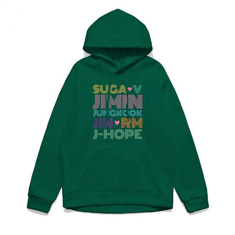 2024 Fashion Street Female Pullovers Casual Womens Solid Hoodie Comfortable Strecth Sweatshirts Loose Pocket Warm ClothesX241016