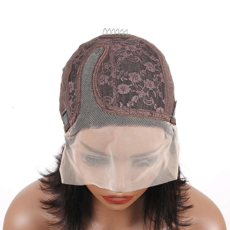 Bone Straight Front Wigs For Women Short Bob Side Part Lace Frontal Wig Brazilian Human Hair 180%