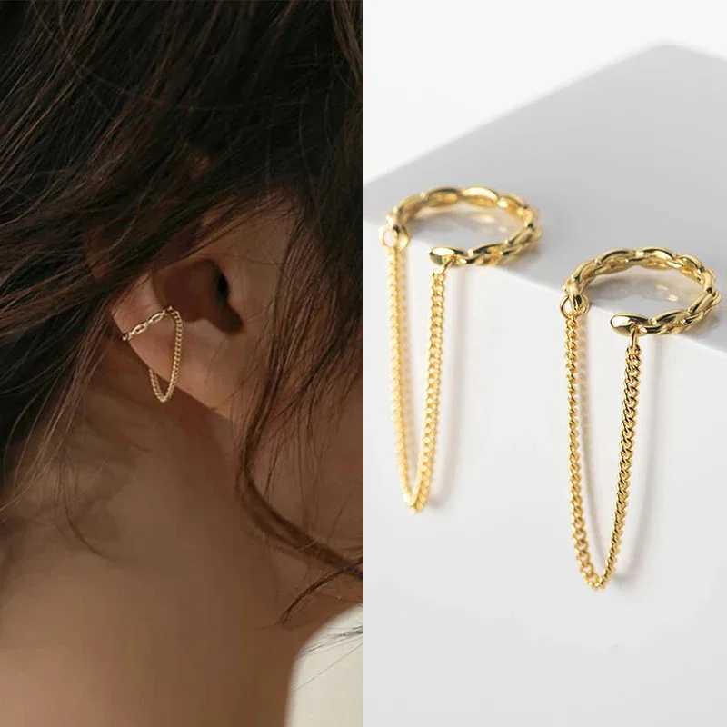 1 piece of fashionable Minilist unperforated earrings for women fake perforated earmuffs clip earrings for women cuffs jewelry gift W241017