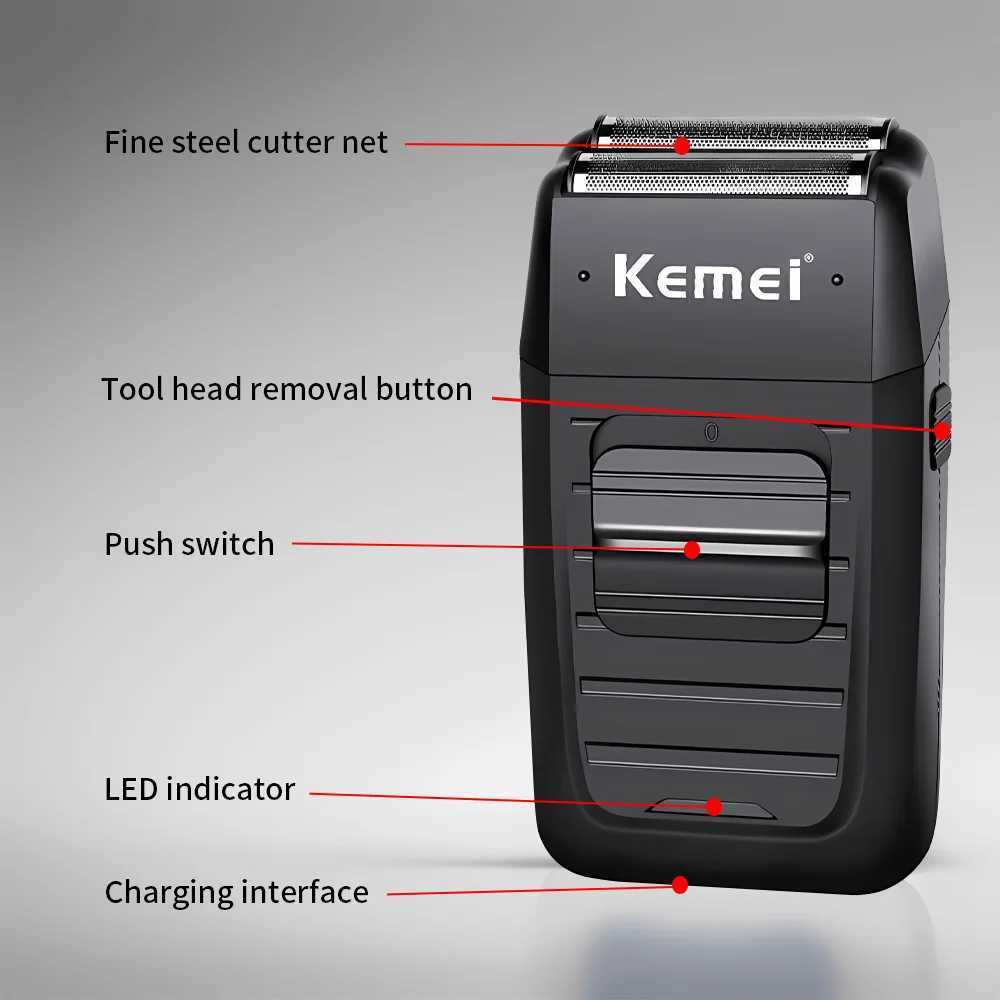 Kemei KM-2296 KM-2299 KM-1102 Hair Clipper Kit Mens Electric Hair Clipper Professional Hair Clipper W241017