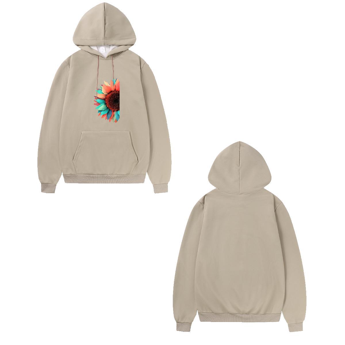 Fashion New Hoodie for Men Long Sleeve Drawstring Popular Couples Hoodie Custom Printing Clothes Hoodie Sports Casual Velvet Thick