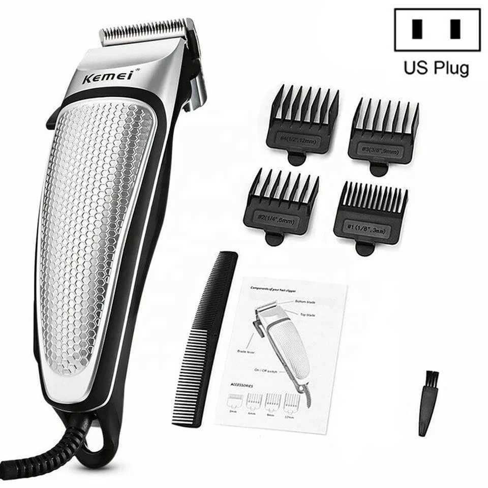 Kemei cheap electric hair clipper salon professional trimmer factory PriceKM-4639 maquinas de cortar cabelo professional W241017