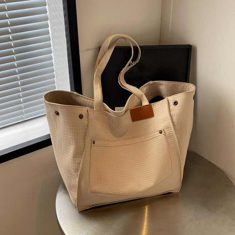 popular bag women autumn winter fashion shoulder bag, large capacity leopard print tote bag, canvas large bag 241015