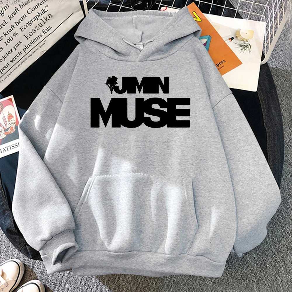 Jimin Muse Hoodie Fashion Women Harajuku Aesthetic Streetwear Casual Hoodies Unisex Autumn Winter Vintage Pullovers SweatshirtsX241016