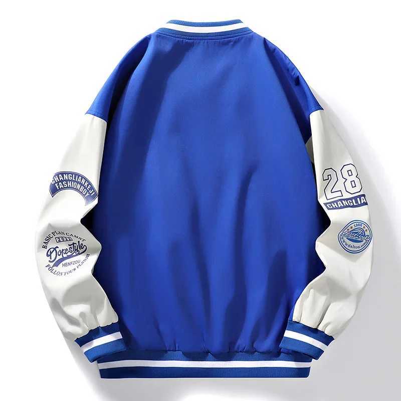 New baseball suit jacket for spring and autumn mens loose casual jacket M241017