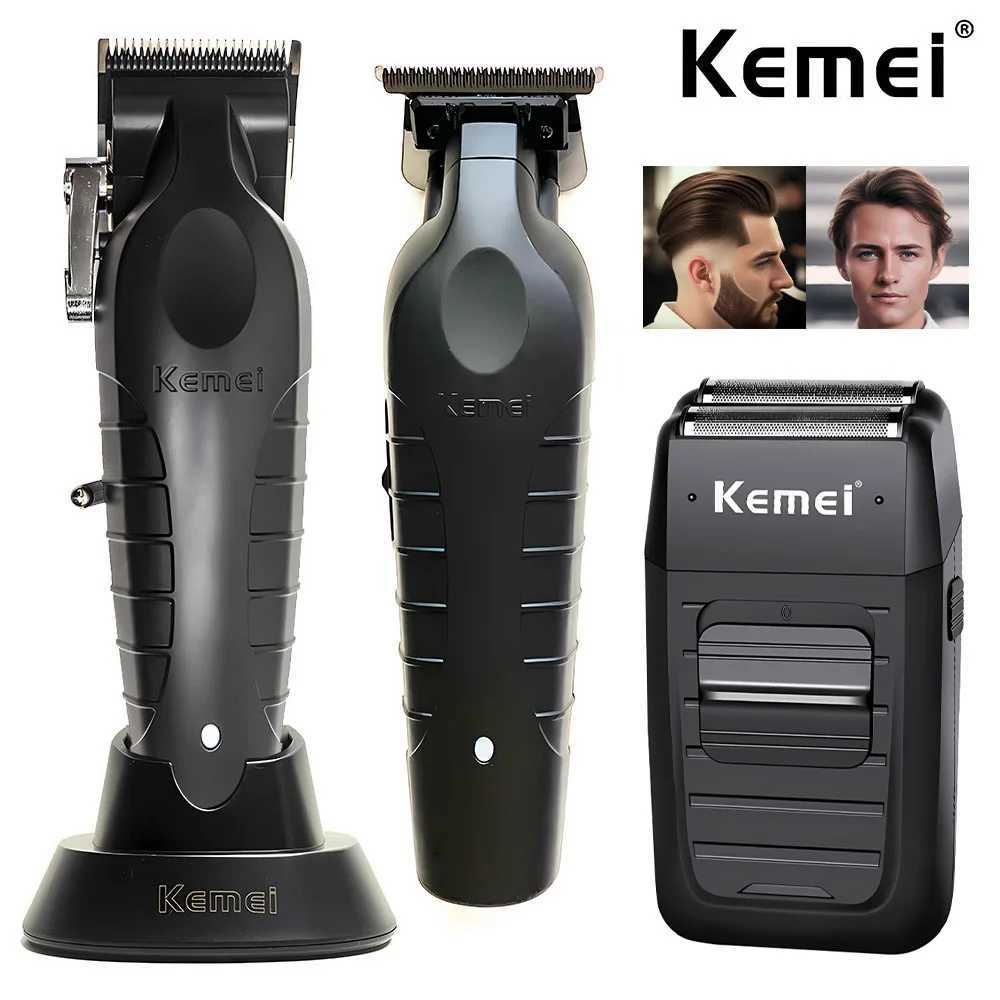 Kemei KM-2296 KM-2299 KM-1102 Hair Clipper Kit Mens Electric Hair Clipper Professional Hair Clipper W241017