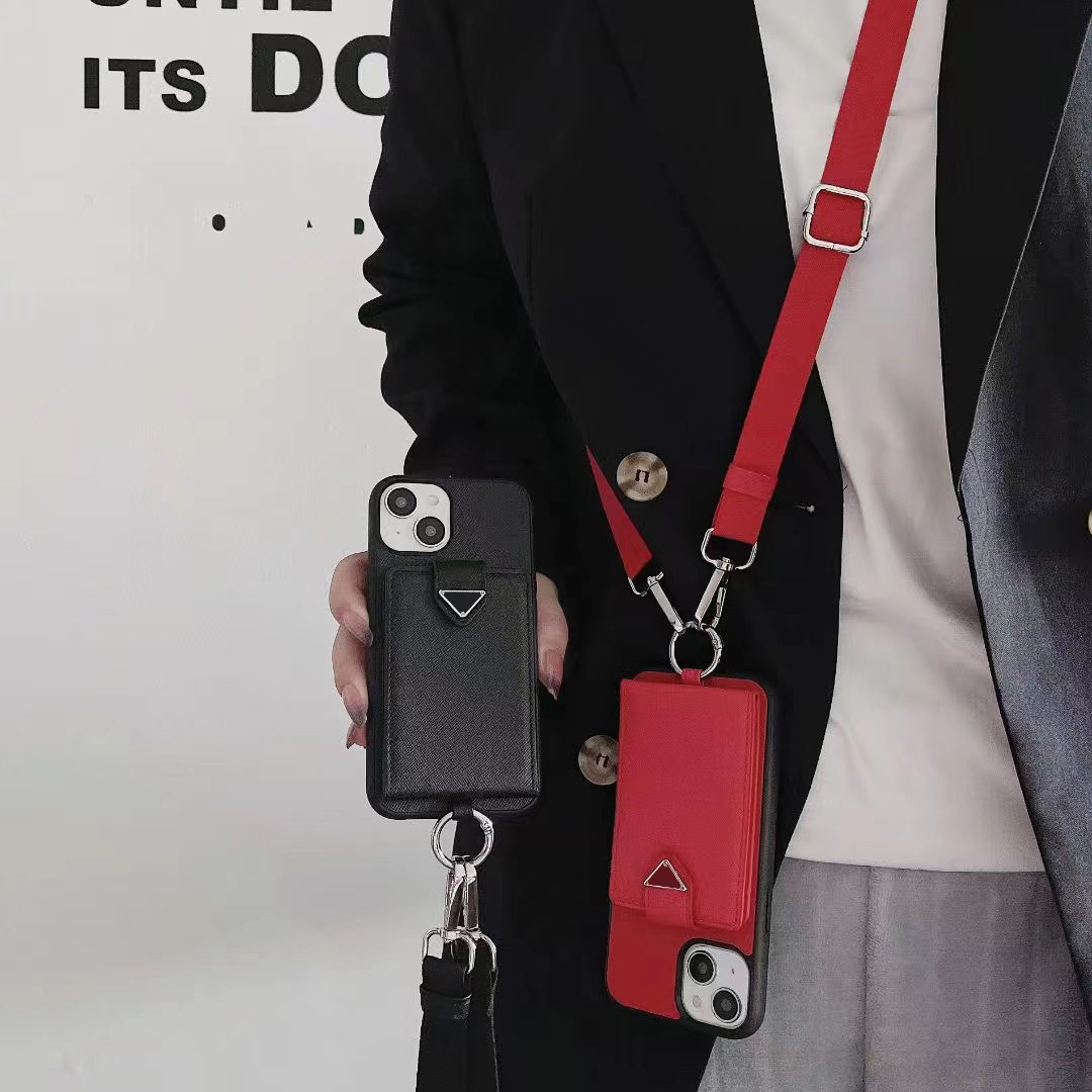 Crossbody Designer Phone Case for Apple iPhone 16 Pro Max Case 15 14 Plus 13 Pro 12 11 XS XR 8 7 SE Luxury PU Leather Wallet Card Holder Pocket Strap Back Cover Funda Coque 44