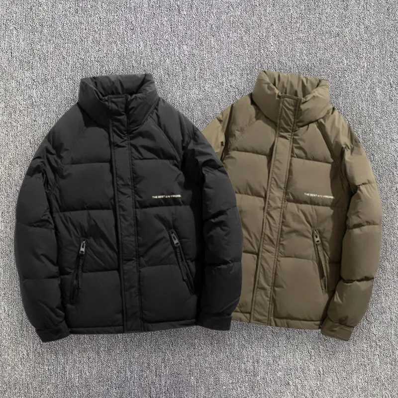2024 Winter Mens Lightweight Down Jacket Very Warm Hip Hop Selling Colorful Short Sleeves Stand up Collar White Duck Down Jacket X241017
