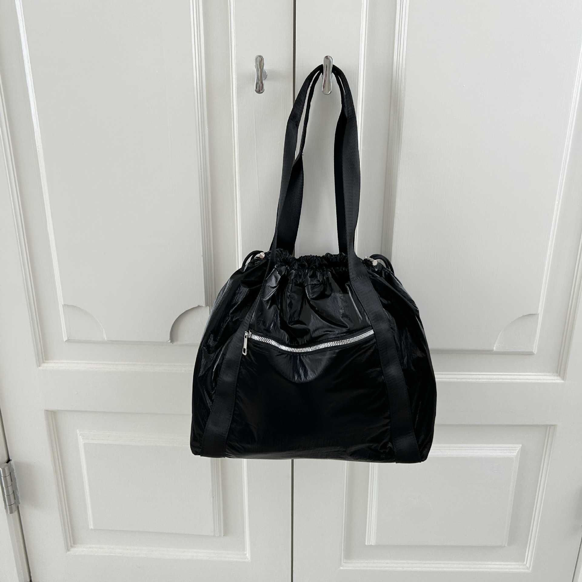 Korean Instagram Same Large Capacity Shoulder Handbag Travel Versatile Leisure Tote Bag 241015