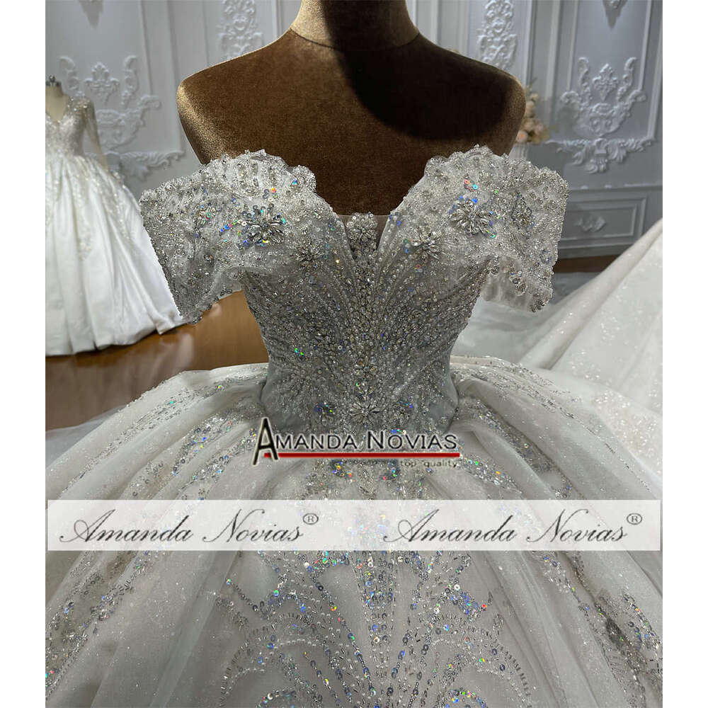 New Design Wedding Dress 2024 Off The Shoulder
