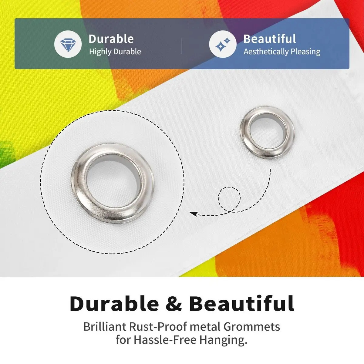 Banner Flags Sematari Haunted Mound Harold Tree American Flag Decoration 3x5FT Modern with Metal Rope Ring Fading Smooth Exquisite w250318