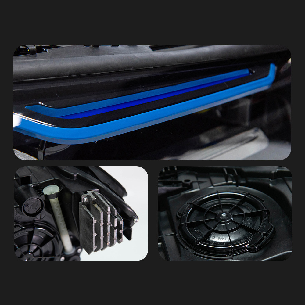 Car Head Lights for BMW G30 LED Headlight Projector Lens 20 21-2023 525i 530i 535i 540i Signal Head Lamp