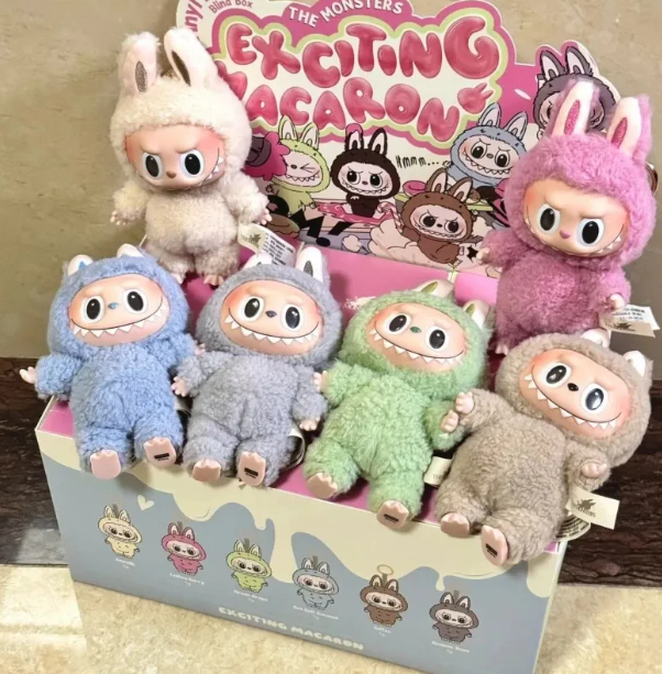 Ordinary Style Labubu The Monsters Exciting arons Series Toys Cute Action Anime Figure Doll Kids Gifts Bd Box GG1017