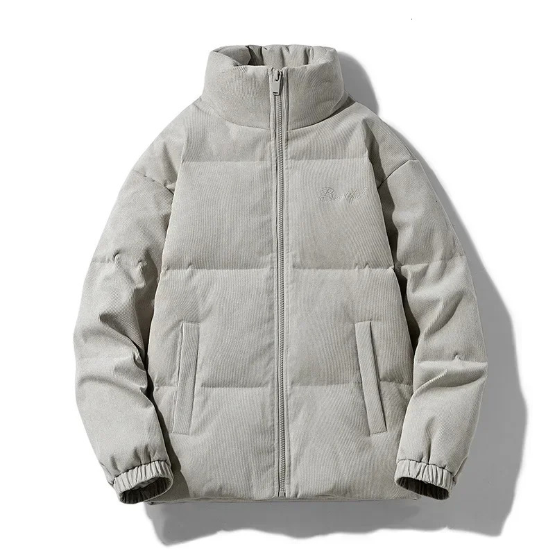 2024 Winter Mens Duck Down Jacket Winter Coats Men Fashion High Quality Corduroy Puffer Jacket Men Korean Male Ski Warm Coats 241017