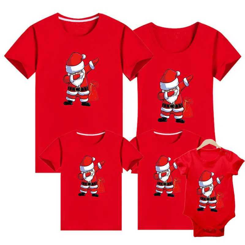 New Years clothing family appearance dad mom dad mom daughter son Christmas cotton sweater family matching clothing W241015