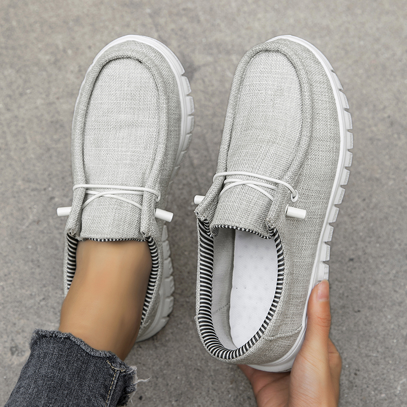 Summer Canvas Shoes For Mans Women Classic Loafers Breathable And Comfortable Slip On Walking Sneakers Unisex Boat Shoes ddmythur ddmythur