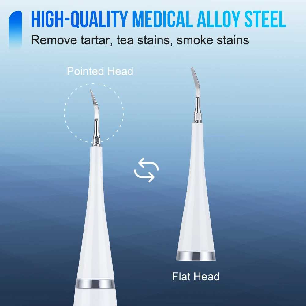 Sonic Toothbrush electric toothbrush Tartar remover scraper cleaning dental scraper Calculus Stone Remover USB charging M241017