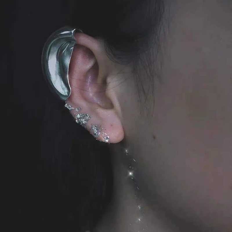 F42F ear sleeves earrings female ear sleeves non perforated earrings ear sleeves round ear clips female gifts W241017