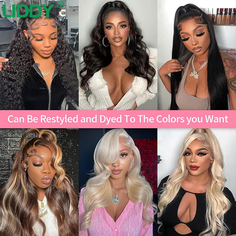 360 Full 32Inch Body Wave 13X4 13X6 HD Transparent Front Human Hair Wigs For Women Brazilian Lace Wig On Sale
