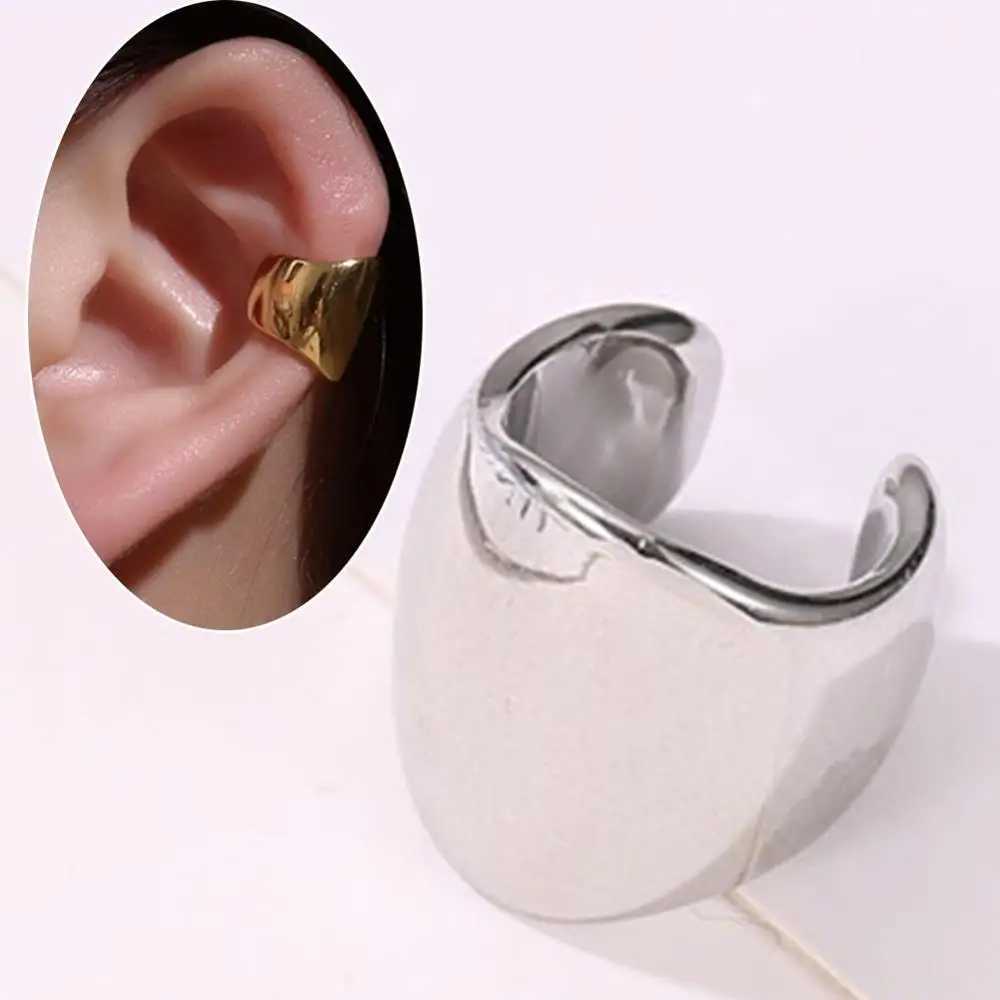 1 piece of womens punk semi-circular earrings with knitted cuffs and clip earrings for womens jewelry unique ear bone clip gift W241017