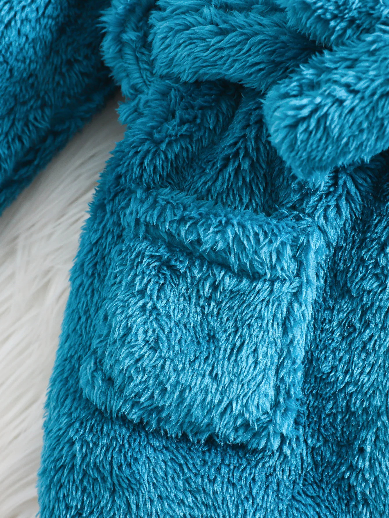 Baby Hooded Dressing Gown Warm Thickened Flannel Pajamas Comfortable Hoodie Cute Bear Pattern Thick Winter Loungewear 241017