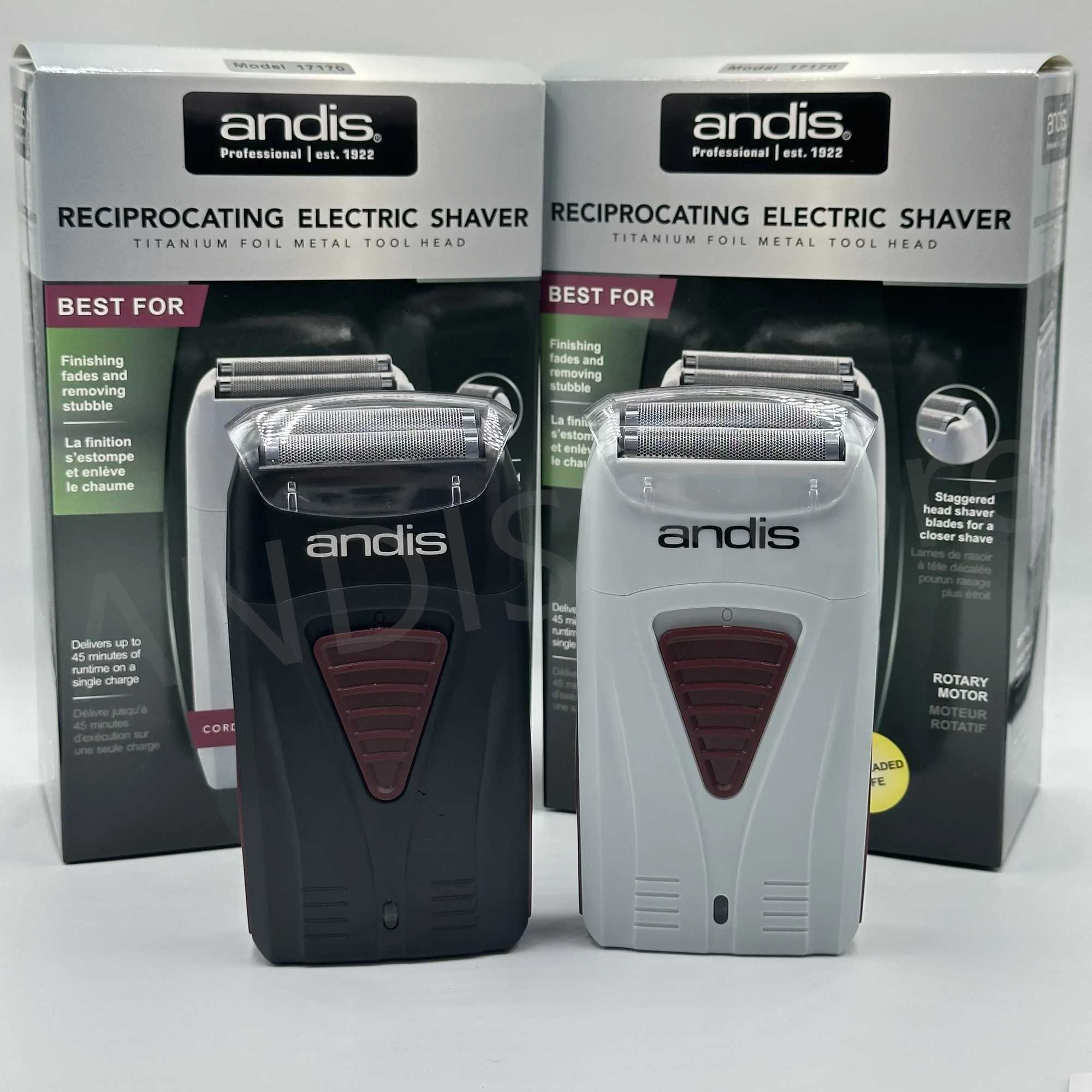 Original Andis 17170 aluminum foil titanium shaver smooth shaver cordless shaver W241017
