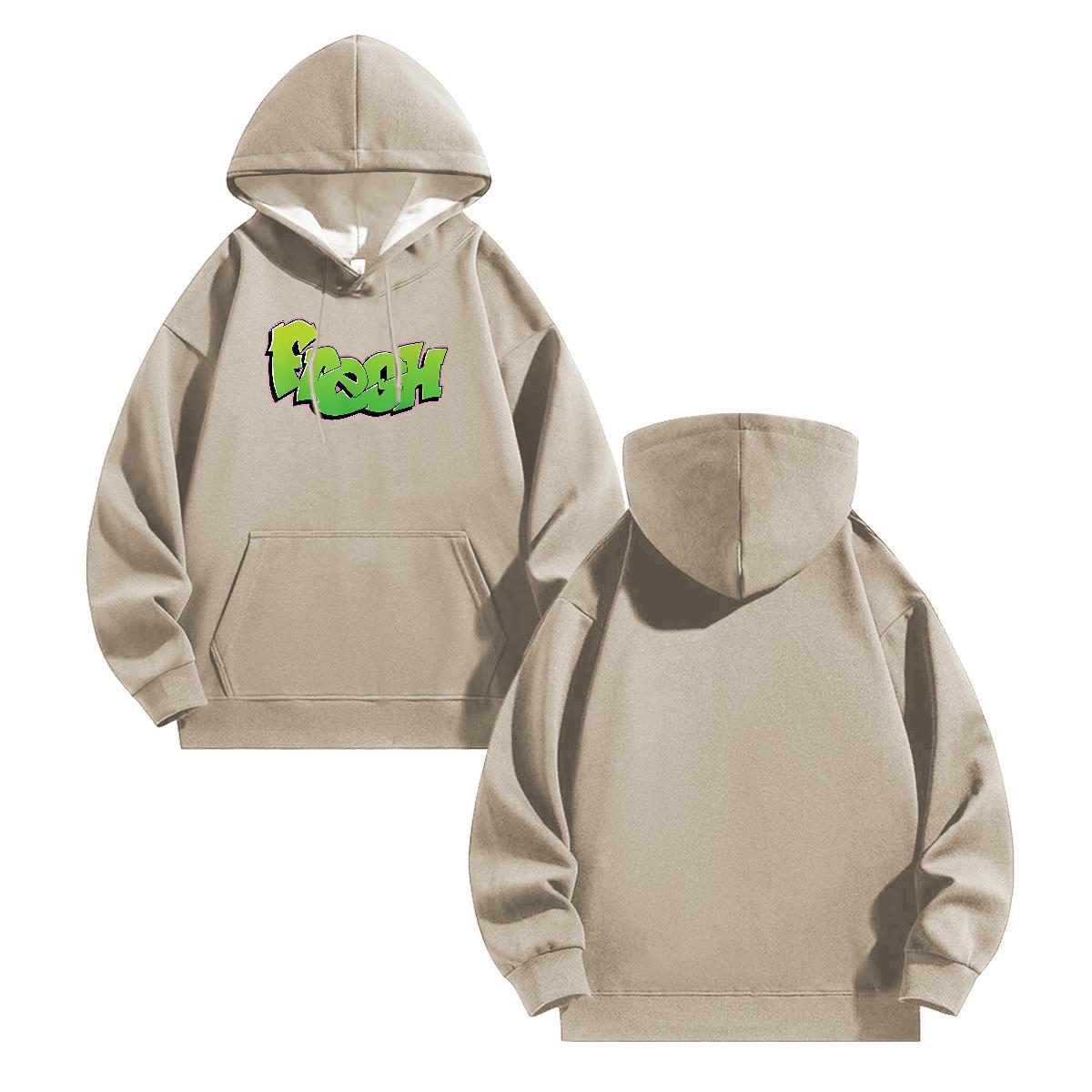 Classic Men Sweatshirt hoodie Hooded Collar Long Sleeve Unisex Men Clothes Hoodie DIY Anime Tops Y2K Velvet Thick