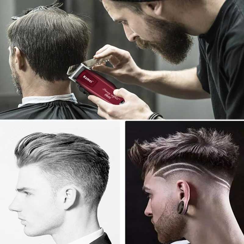 Kemei Electric Hair Clipper Professional Hair Clipper Mens Barber Beard Trimmer Rechargeable Hair Clipper W241017