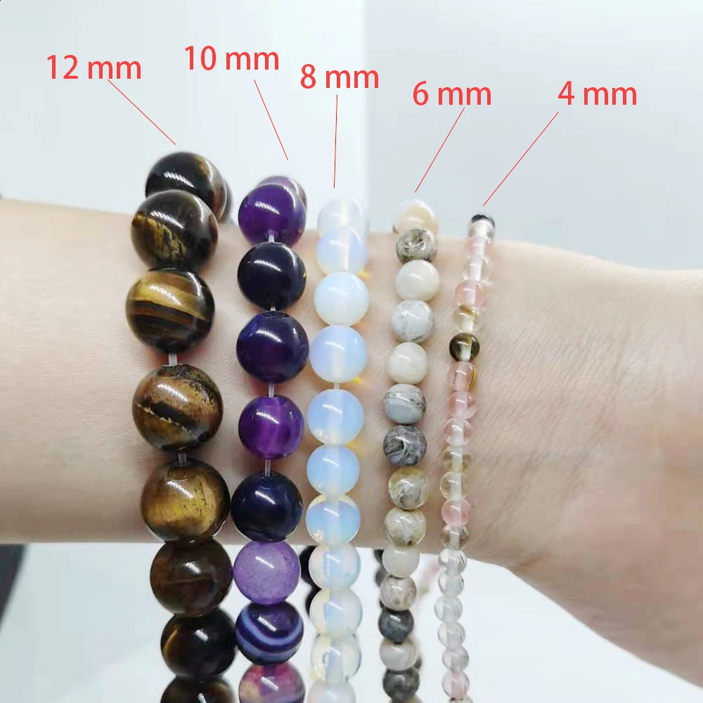 Faceted Natural Stone Beads Loose Spaced Sapphire Beads for Jewelry Making DIY Bracelet Necklace Charm Accessories 6/8/10MM 241017